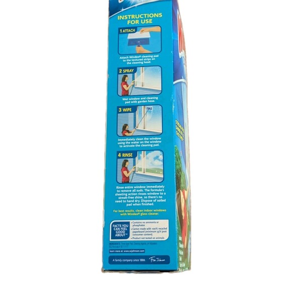 Windex Outdoor All In One Glass Window Cleaner Tool Starter Kit NEW Sealed - Picture 5 of 6